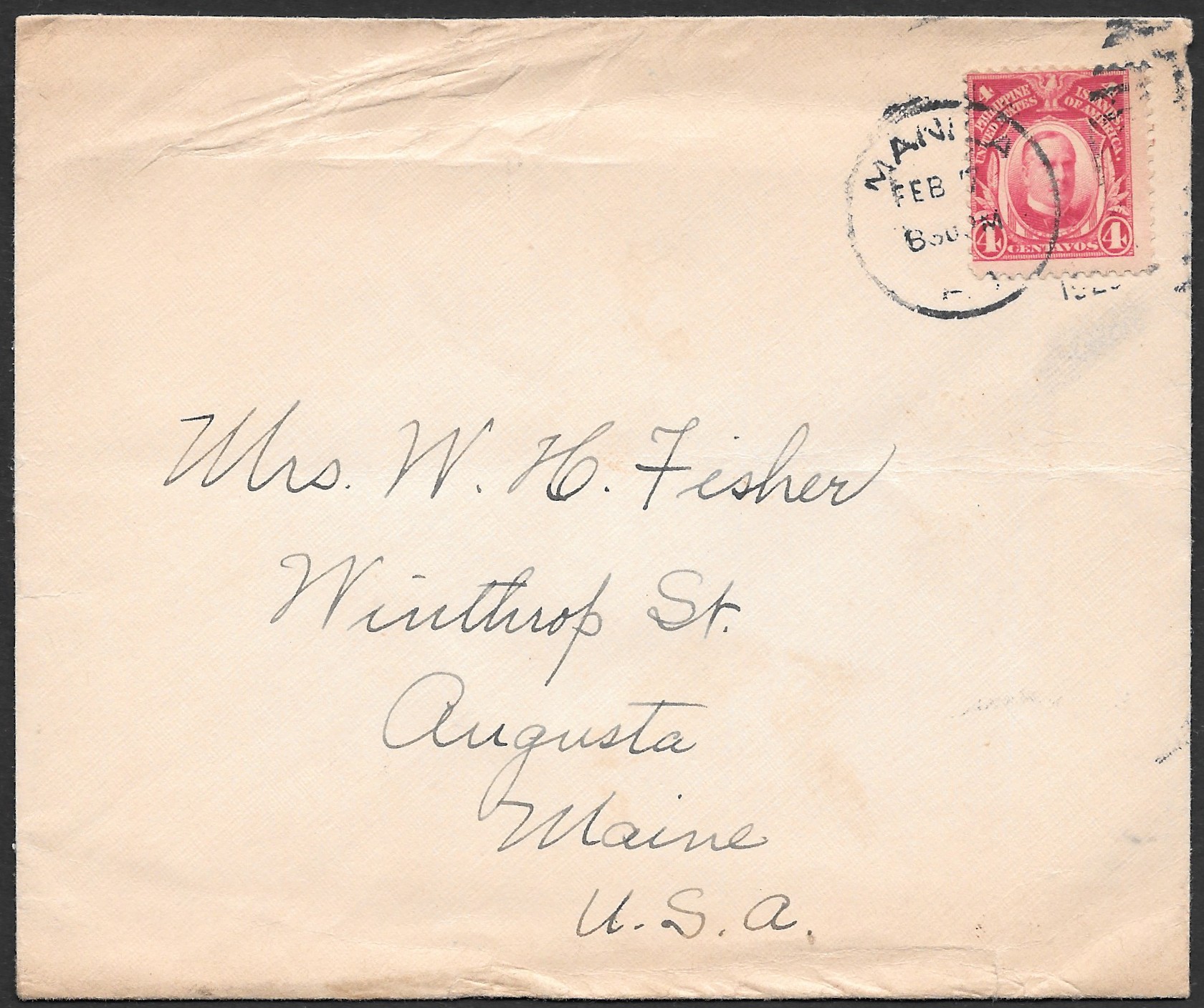 Philippines 1923 Cachet 